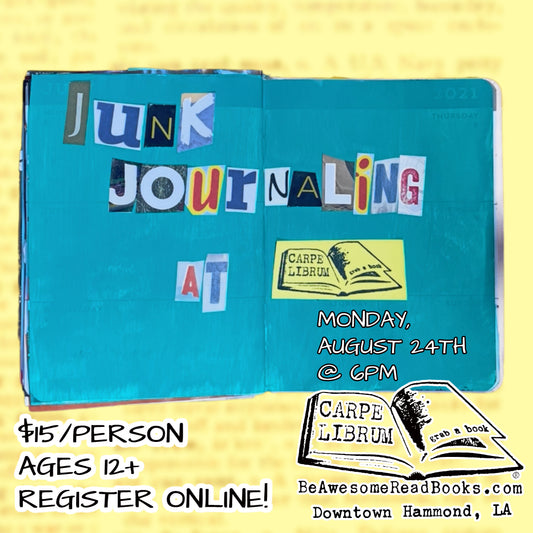 Craft Night: Junk Journaling (Aug. 24 - 6pm)