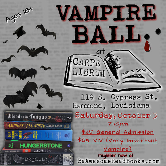 Vampire Ball - October 3, 2026 7pm