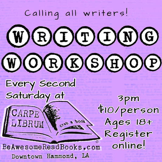 Writing Workshop (Oct. 10th - 3pm)