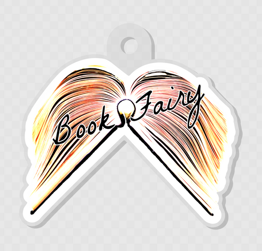 Book Fairy Keychain