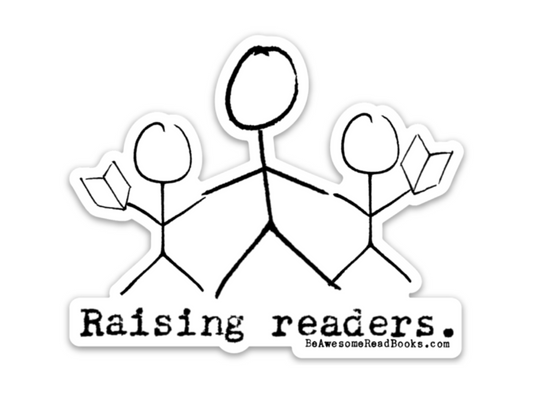 Raising Readers Sticker